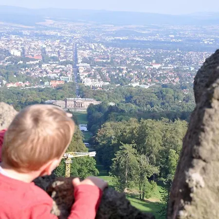 Ruhige und gemütliche Ferienwohnung in Calden Exterior foto